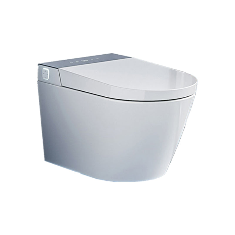 Vitreous China Bidets Bidets Toilet Temperature Control Elongated Seat Bidet in White Clearhalo 'Bathroom Remodel & Bathroom Fixtures' 'Bidets' 'Home Improvement' 'home_improvement' 'home_improvement_bidets' 'Toilets & Bidets' 7406306