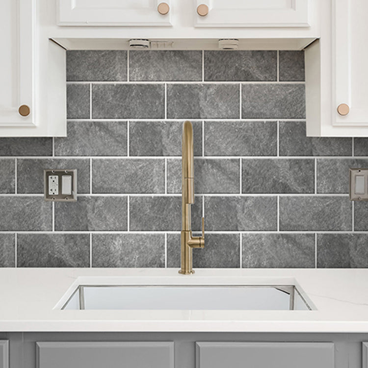 Modern Peel & Stick Subway Tile PVC Wallpaper for Kitchen Backsplash Clearhalo 'Flooring 'Home Improvement' 'home_improvement' 'home_improvement_peel_stick_blacksplash' 'Peel & Stick Backsplash Tile' 'peel_stick_blacksplash' 'Walls & Ceilings' Walls and Ceiling' 7406464