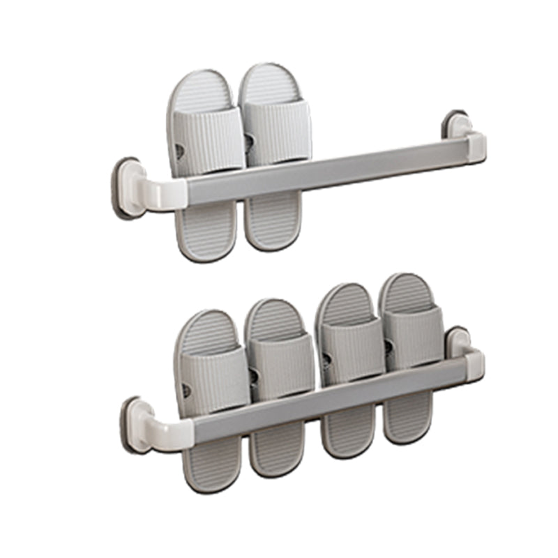 Modern Metal Bathroom Hardware Adhesive Mount Bathroom Accessory Kit Clearhalo 'Bathroom Hardware Sets' 'Bathroom Hardware' 'Bathroom Remodel & Bathroom Fixtures' 'bathroom_hardware_sets' 'Home Improvement' 'home_improvement' 'home_improvement_bathroom_hardware_sets' 7413228