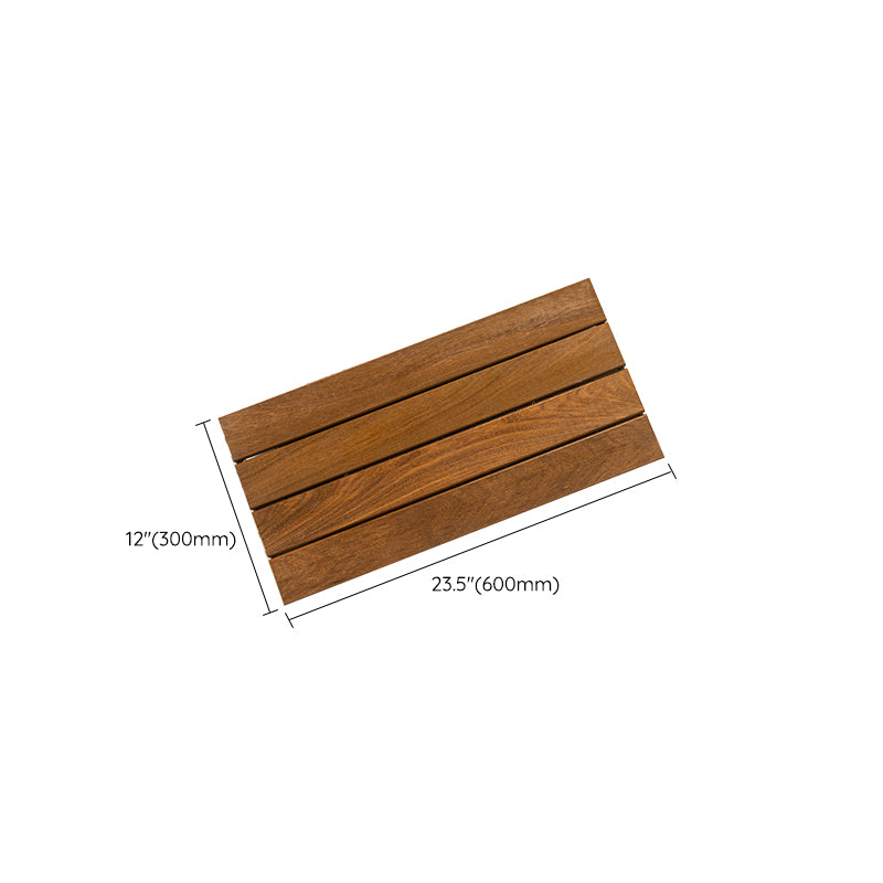 Outdoor Laminate Floor Wooden Square Scratch Resistant Stripe Composite Laminate Floor Clearhalo 'Flooring 'Home Improvement' 'home_improvement' 'home_improvement_laminate_flooring' 'Laminate Flooring' 'laminate_flooring' Walls and Ceiling' 7417809