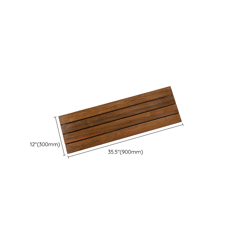 Outdoor Laminate Floor Wooden Square Scratch Resistant Stripe Composite Laminate Floor Clearhalo 'Flooring 'Home Improvement' 'home_improvement' 'home_improvement_laminate_flooring' 'Laminate Flooring' 'laminate_flooring' Walls and Ceiling' 7417812