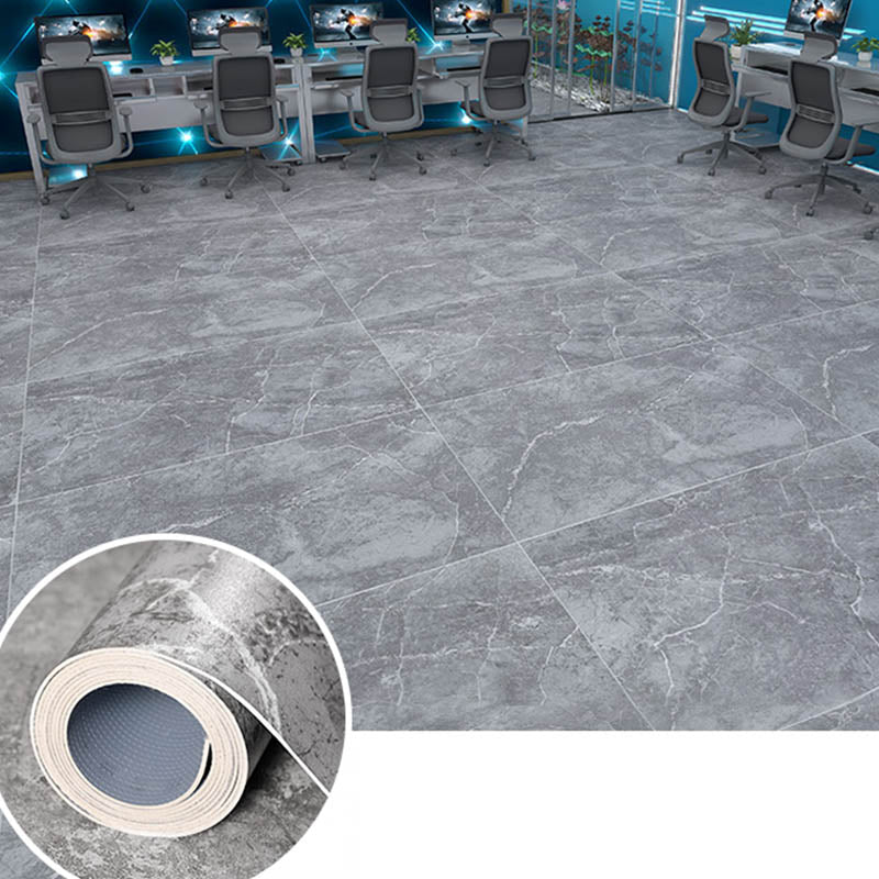 Modern Style PVC Flooring Waterproof Fire Resistant PVC Flooring Heather Gray Clearhalo 'Flooring 'Home Improvement' 'home_improvement' 'home_improvement_vinyl_flooring' 'Vinyl Flooring' 'vinyl_flooring' Walls and Ceiling' 7421711