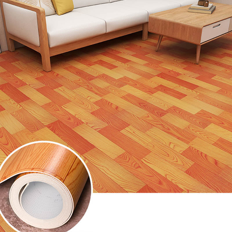 Modern Style PVC Flooring Waterproof Fire Resistant PVC Flooring Maroon Clearhalo 'Flooring 'Home Improvement' 'home_improvement' 'home_improvement_vinyl_flooring' 'Vinyl Flooring' 'vinyl_flooring' Walls and Ceiling' 7421717