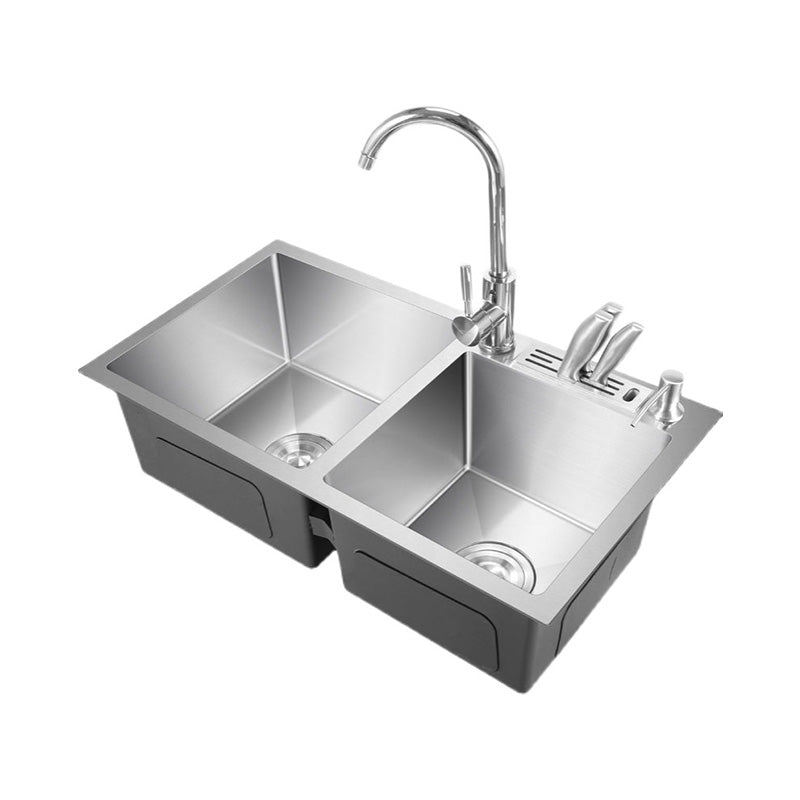 Raviv® Pull-Down Faucet And 33-Inch Stainless Steel, 47% OFF