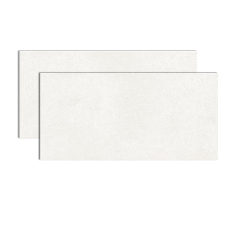 Rectangle Floor Tile Pure Color Straight Edge Floor Tile for Living Room Cream White 30"L x 59"W Clearhalo 'Floor Tiles & Wall Tiles' 'floor_tiles_wall_tiles' 'Flooring 'Home Improvement' 'home_improvement' 'home_improvement_floor_tiles_wall_tiles' Walls and Ceiling' 7422840