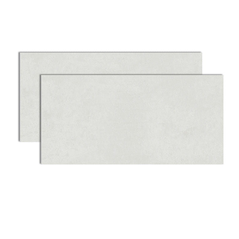 Rectangle Floor Tile Pure Color Straight Edge Floor Tile for Living Room Off-White 30"L x 59"W Clearhalo 'Floor Tiles & Wall Tiles' 'floor_tiles_wall_tiles' 'Flooring 'Home Improvement' 'home_improvement' 'home_improvement_floor_tiles_wall_tiles' Walls and Ceiling' 7422847