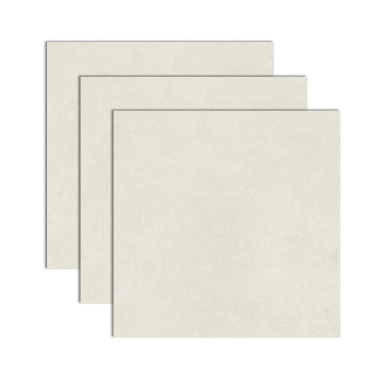 Rectangle Floor Tile Pure Color Straight Edge Floor Tile for Living Room Light Gray 31"L x 31"W Clearhalo 'Floor Tiles & Wall Tiles' 'floor_tiles_wall_tiles' 'Flooring 'Home Improvement' 'home_improvement' 'home_improvement_floor_tiles_wall_tiles' Walls and Ceiling' 7422860