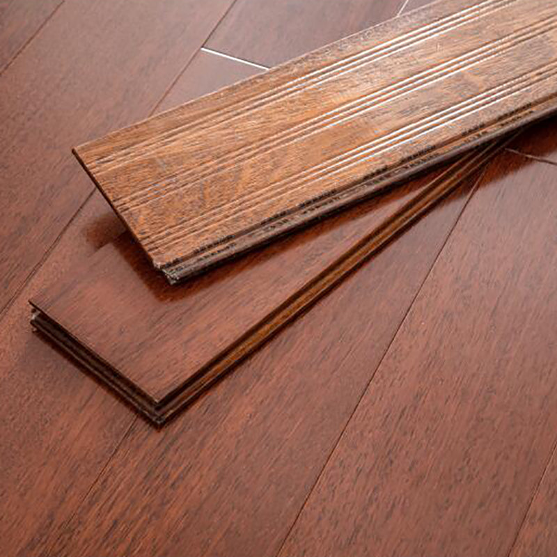 Tradition Hardwood Flooring Oak Click Lock Rectangle Wood Flooring Clearhalo 'Flooring 'Hardwood Flooring' 'hardwood_flooring' 'Home Improvement' 'home_improvement' 'home_improvement_hardwood_flooring' Walls and Ceiling' 7423200