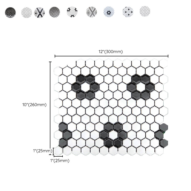 Wall and Floor Tile Straight Edge Geometric Pattern Wall and Floor Tile Clearhalo 'Floor Tiles & Wall Tiles' 'floor_tiles_wall_tiles' 'Flooring 'Home Improvement' 'home_improvement' 'home_improvement_floor_tiles_wall_tiles' Walls and Ceiling' 7424147