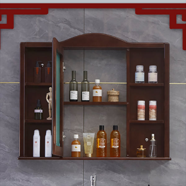 Mid Century Modern Sink Vanity Wall Mount Bathroom Vanity with Mirror Clearhalo 'Bathroom Remodel & Bathroom Fixtures' 'Bathroom Vanities' 'bathroom_vanities' 'Home Improvement' 'home_improvement' 'home_improvement_bathroom_vanities' 7433088