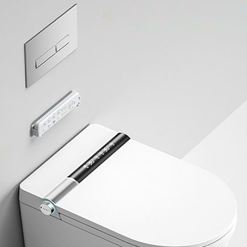 Elongated Wall Mounted Bidet Smart Bidet with Heated Seat and Warm Air Dryer Clearhalo 'Bathroom Remodel & Bathroom Fixtures' 'Bidets' 'Home Improvement' 'home_improvement' 'home_improvement_bidets' 'Toilets & Bidets' 7434572