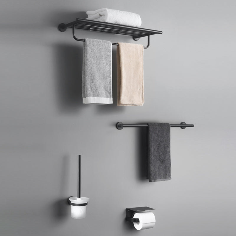 Luxury Bathroom Hardware Set Bathroom Shelf Bathroom Accessory Kit Clearhalo 'Bathroom Hardware Sets' 'Bathroom Hardware' 'Bathroom Remodel & Bathroom Fixtures' 'bathroom_hardware_sets' 'Home Improvement' 'home_improvement' 'home_improvement_bathroom_hardware_sets' 7437933