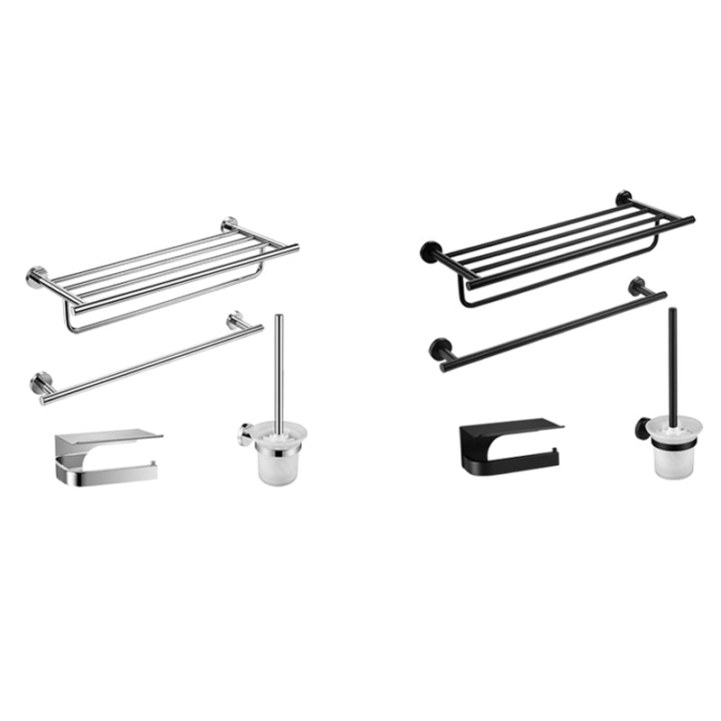 Luxury Bathroom Hardware Set Bathroom Shelf Bathroom Accessory Kit Clearhalo 'Bathroom Hardware Sets' 'Bathroom Hardware' 'Bathroom Remodel & Bathroom Fixtures' 'bathroom_hardware_sets' 'Home Improvement' 'home_improvement' 'home_improvement_bathroom_hardware_sets' 7437942