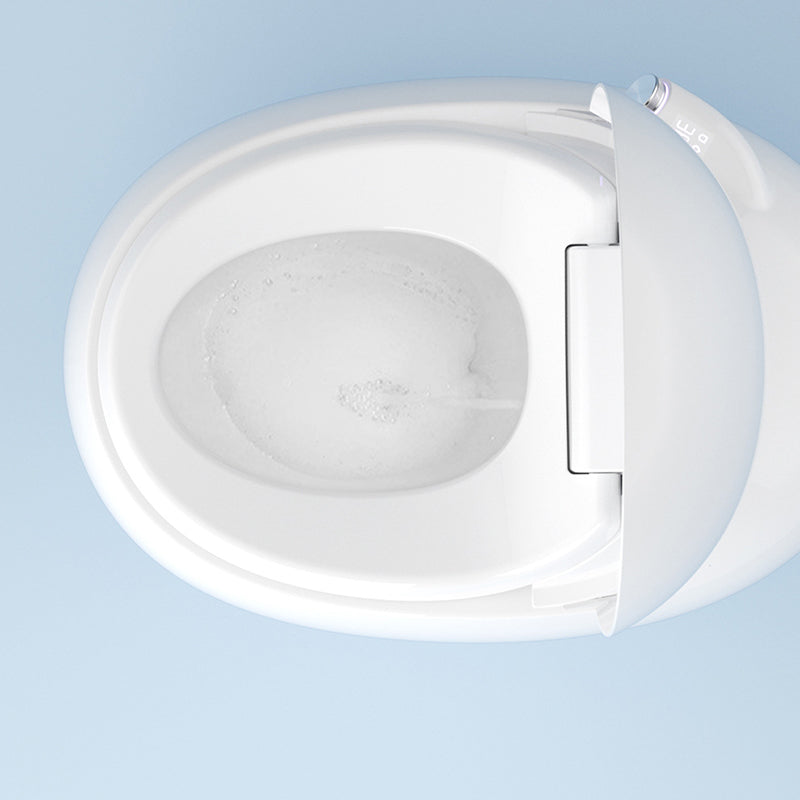 Round Floor Mount Bidet White Floor Standing Bidet with Unlimited Warm Water Clearhalo 'Bathroom Remodel & Bathroom Fixtures' 'Bidets' 'Home Improvement' 'home_improvement' 'home_improvement_bidets' 'Toilets & Bidets' 7437989