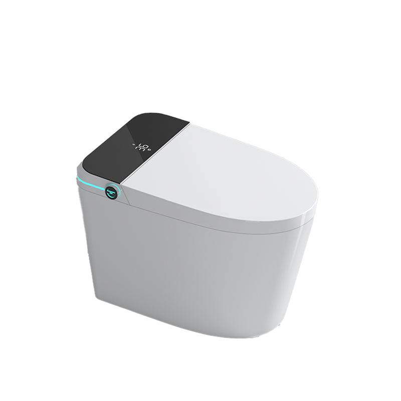 Soft Close Bidet Seat Elongated Ceramic Toilet With Bidet And Seat Clearhalo 'Bathroom Remodel & Bathroom Fixtures' 'Bidets' 'Home Improvement' 'home_improvement' 'home_improvement_bidets' 'Toilets & Bidets' 7438127