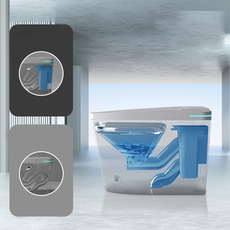 Seat Temperature Control Bidet Soft Closing Seat Smart Toilet Clearhalo 'Bathroom Remodel & Bathroom Fixtures' 'Bidets' 'Home Improvement' 'home_improvement' 'home_improvement_bidets' 'Toilets & Bidets' 7438143