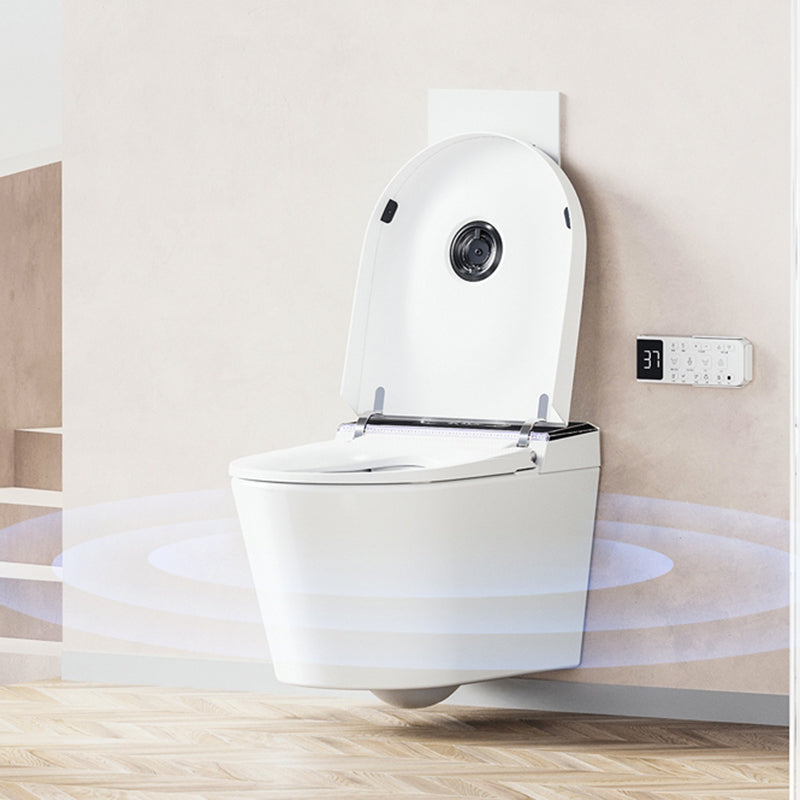 15.55" L Smart Bidet Elongated with Water Pressure Control Toilet Clearhalo 'Bathroom Remodel & Bathroom Fixtures' 'Bidets' 'Home Improvement' 'home_improvement' 'home_improvement_bidets' 'Toilets & Bidets' 7438155