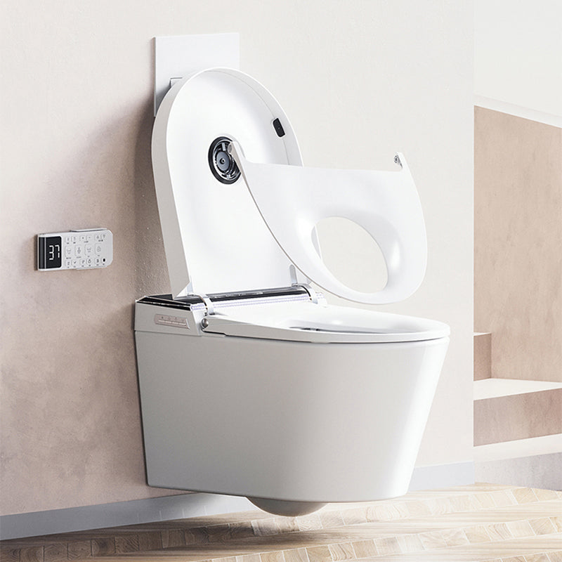 15.55" L Smart Bidet Elongated with Water Pressure Control Toilet Clearhalo 'Bathroom Remodel & Bathroom Fixtures' 'Bidets' 'Home Improvement' 'home_improvement' 'home_improvement_bidets' 'Toilets & Bidets' 7438162