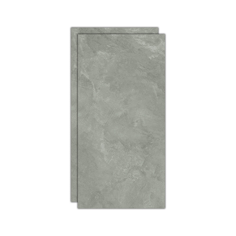 Marble Texture Floor Tile Straight Edge Rectangle Waterproof Floor Tile Grey Clearhalo 'Floor Tiles & Wall Tiles' 'floor_tiles_wall_tiles' 'Flooring 'Home Improvement' 'home_improvement' 'home_improvement_floor_tiles_wall_tiles' Walls and Ceiling' 7451879