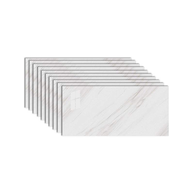 Marbling Waterproof PVC Tin Backsplash Peel and Stick Indoor Wallboard White 10-Piece Set Clearhalo 'Flooring 'Home Improvement' 'home_improvement' 'home_improvement_wall_paneling' 'Wall Paneling' 'wall_paneling' 'Walls & Ceilings' Walls and Ceiling' 7453825