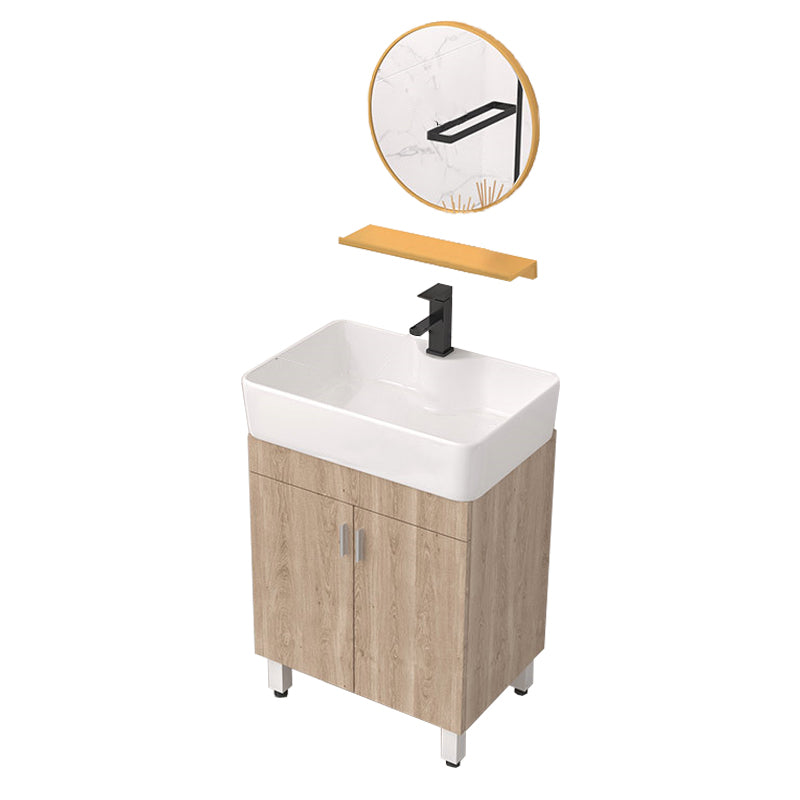 Modern Bathroom Sink Vanity Freestanding Single-Sink Bathroom Vanity Set -  Clearhalo