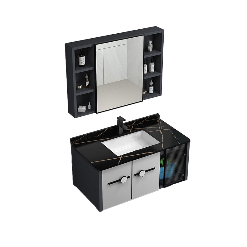 Modern Single Sink Vanity Metal Frame Rectangular Vanity Set Vanity & Faucet & Mirror Cabinet https://res.litfad.com/site/img/item/2023/02/30/7462944/1200x1200.jpg Clearhalo 'Bathroom Remodel & Bathroom Fixtures' 'Bathroom Vanities' 'bathroom_vanities' 'Home Improvement' 'home_improvement' 'home_improvement_bathroom_vanities' 7462944