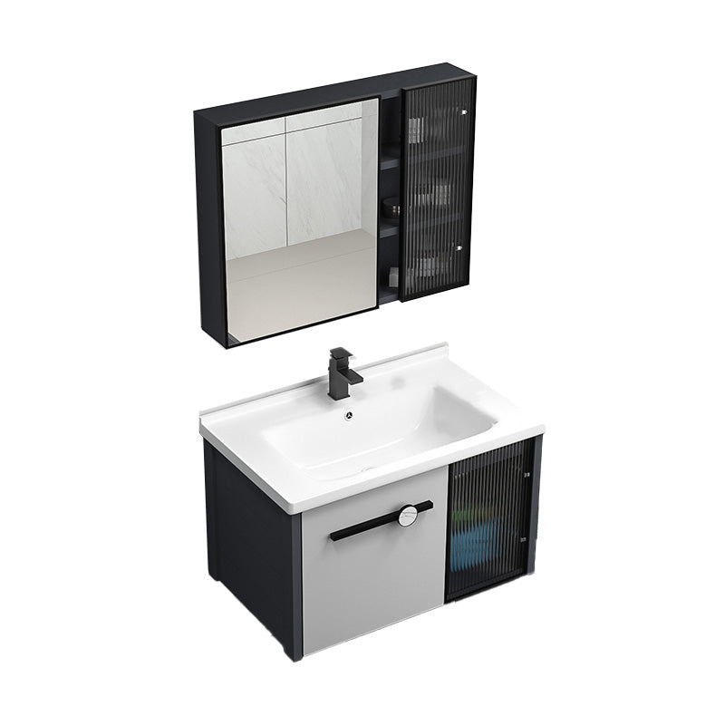 Modern Single Sink Vanity Metal Frame Rectangular Vanity Set Vanity & Faucet & Mirror Cabinet https://res.litfad.com/site/img/item/2023/02/25/7462946/1200x1200.jpg Clearhalo 'Bathroom Remodel & Bathroom Fixtures' 'Bathroom Vanities' 'bathroom_vanities' 'Home Improvement' 'home_improvement' 'home_improvement_bathroom_vanities' 7462946