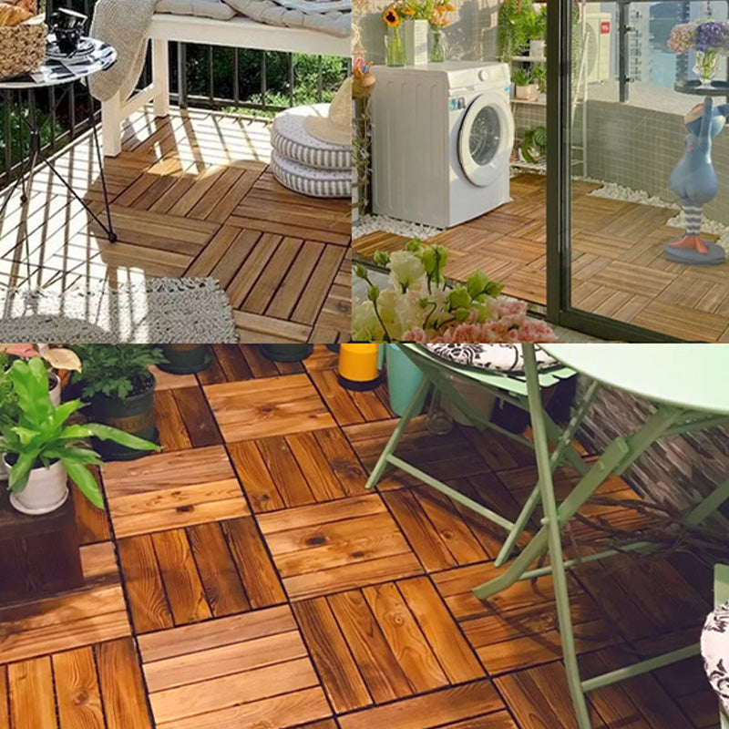 Contemporary Flooring Tile Interlocking Garden Flooring Flooring Tile Clearhalo 'Home Improvement' 'home_improvement' 'home_improvement_outdoor_deck_tiles_planks' 'Outdoor Deck Tiles & Planks' 'Outdoor Flooring & Tile' 'Outdoor Remodel' 'outdoor_deck_tiles_planks' 7465133