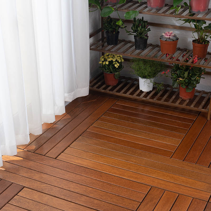 Basic Wooden Outdoor Flooring Tiles Interlocking Patio Flooring Tiles Clearhalo 'Home Improvement' 'home_improvement' 'home_improvement_outdoor_deck_tiles_planks' 'Outdoor Deck Tiles & Planks' 'Outdoor Flooring & Tile' 'Outdoor Remodel' 'outdoor_deck_tiles_planks' 7465165