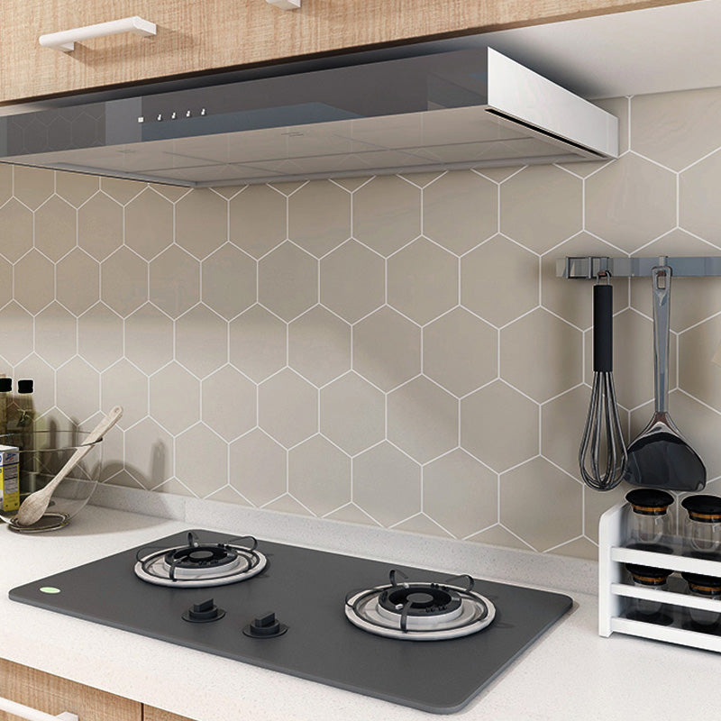 Hexagonal Peel and Stick Tiles Mosaic Tile Peel and Stick Backsplash Clearhalo 'Flooring 'Home Improvement' 'home_improvement' 'home_improvement_peel_stick_blacksplash' 'Peel & Stick Backsplash Tile' 'peel_stick_blacksplash' 'Walls & Ceilings' Walls and Ceiling' 7467613