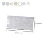 Modern Backsplash Panels 3D Peel and Stick Waterproof Wall Paneling Clearhalo 'Flooring 'Home Improvement' 'home_improvement' 'home_improvement_wall_paneling' 'Wall Paneling' 'wall_paneling' 'Walls & Ceilings' Walls and Ceiling' 7472160