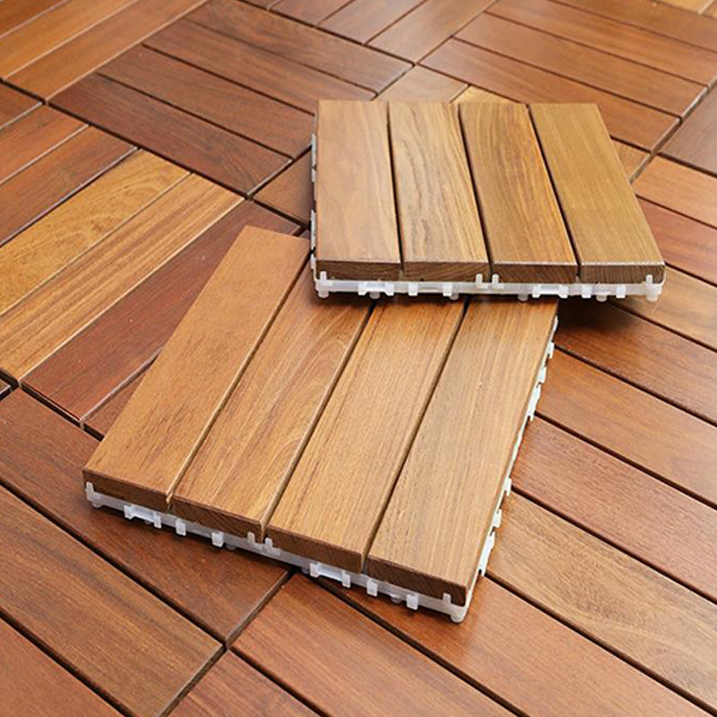 Wood Flooring Click-Locking 12" X 12" Square Hardwood Flooring Natural Clearhalo 'Flooring 'Hardwood Flooring' 'hardwood_flooring' 'Home Improvement' 'home_improvement' 'home_improvement_hardwood_flooring' Walls and Ceiling' 7472168