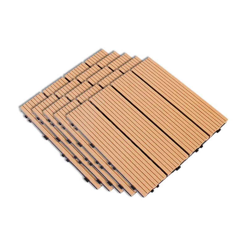 Composite Deck Flooring Tiles Interlocking Patio Flooring Tiles with Fire Resistant Beige Clearhalo 'Home Improvement' 'home_improvement' 'home_improvement_outdoor_deck_tiles_planks' 'Outdoor Deck Tiles & Planks' 'Outdoor Flooring & Tile' 'Outdoor Remodel' 'outdoor_deck_tiles_planks' 7480985