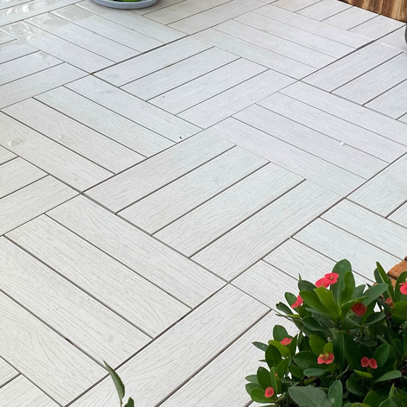 Interlocking Patio Flooring Tiles Composite Patio Flooring Tiles with Slip Resistant Clearhalo 'Home Improvement' 'home_improvement' 'home_improvement_outdoor_deck_tiles_planks' 'Outdoor Deck Tiles & Planks' 'Outdoor Flooring & Tile' 'Outdoor Remodel' 'outdoor_deck_tiles_planks' 7481036