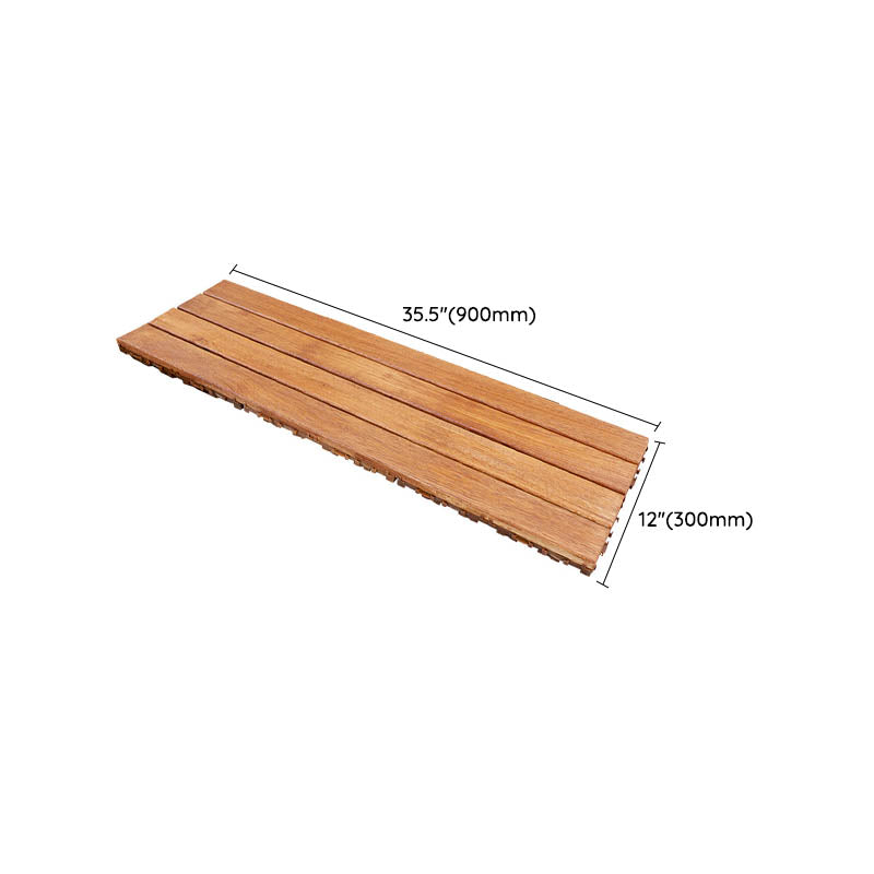 Interlocking Patio Flooring Tiles Solid Wood Waterproof Patio Flooring Tiles Clearhalo 'Home Improvement' 'home_improvement' 'home_improvement_outdoor_deck_tiles_planks' 'Outdoor Deck Tiles & Planks' 'Outdoor Flooring & Tile' 'Outdoor Remodel' 'outdoor_deck_tiles_planks' 7481082