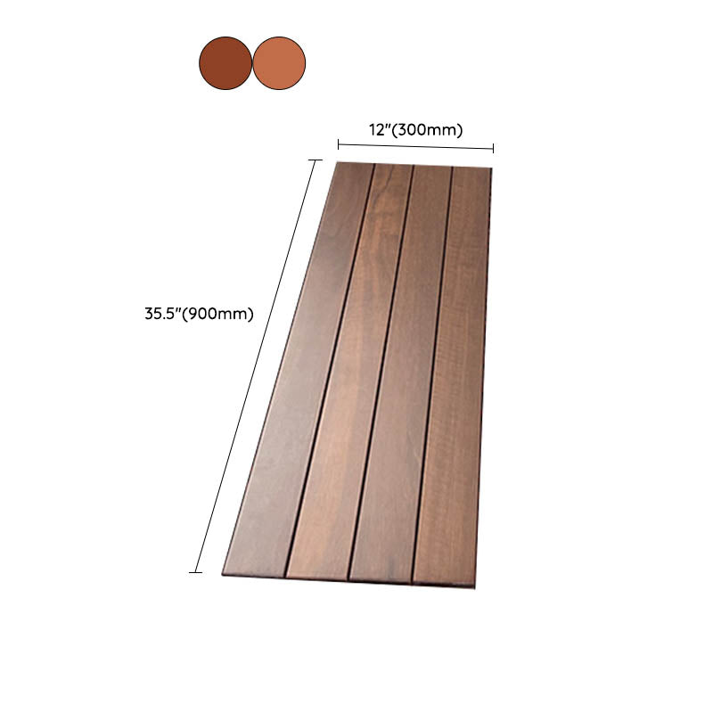 Solid Wood Deck Flooring Tiles Interlocking Deck Flooring Tiles Clearhalo 'Home Improvement' 'home_improvement' 'home_improvement_outdoor_deck_tiles_planks' 'Outdoor Deck Tiles & Planks' 'Outdoor Flooring & Tile' 'Outdoor Remodel' 'outdoor_deck_tiles_planks' 7481104