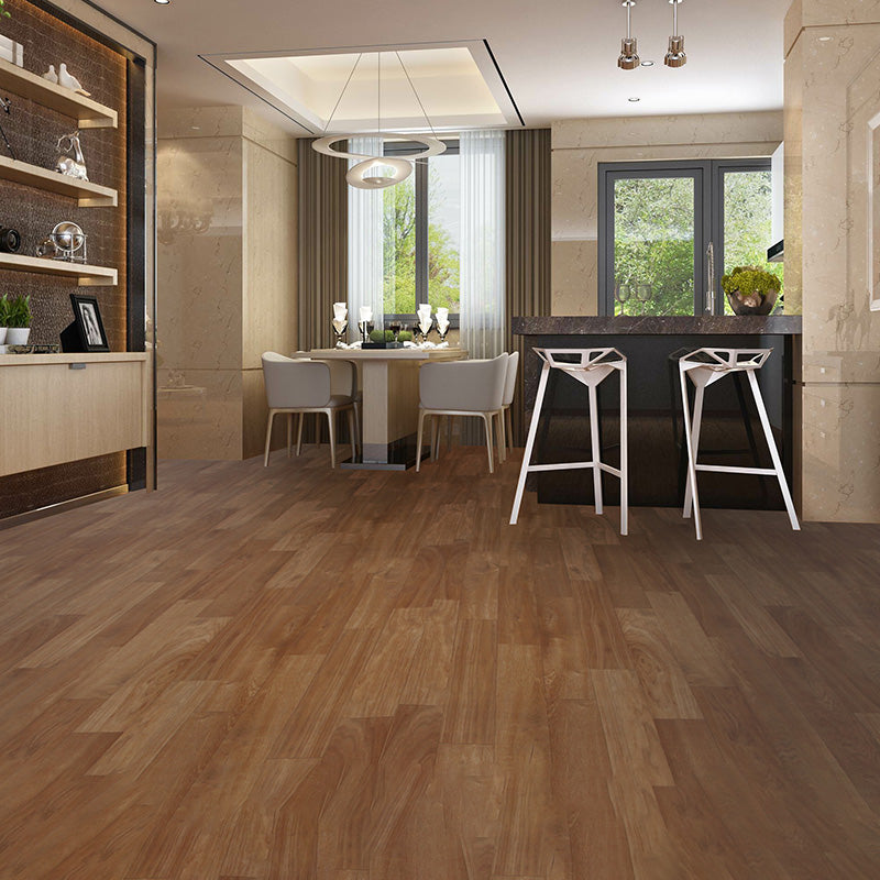 Waterproof PVC Flooring Wooden Effect Peel and Stick PVC Flooring Tan Clearhalo 'Flooring 'Home Improvement' 'home_improvement' 'home_improvement_vinyl_flooring' 'Vinyl Flooring' 'vinyl_flooring' Walls and Ceiling' 7483503