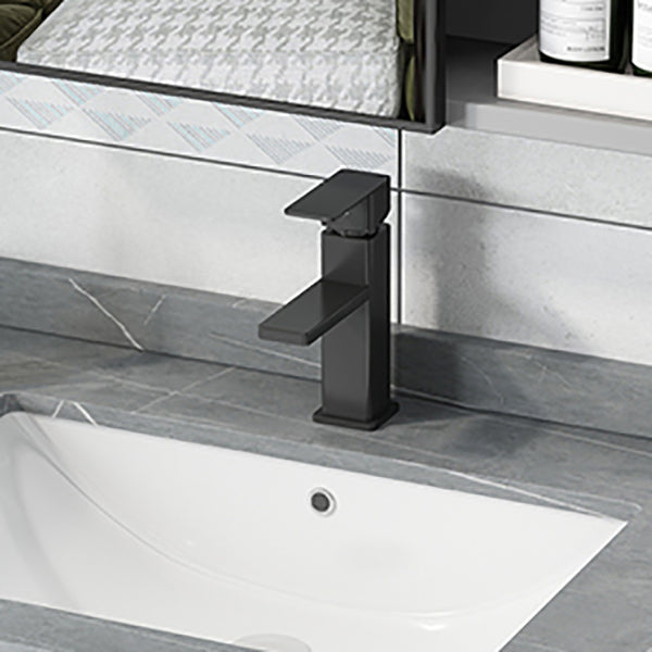 Single Sink Modern Bathroom Vanity Gray Metal Frame Wall Mount Vanity Set Clearhalo 'Bathroom Remodel & Bathroom Fixtures' 'Bathroom Vanities' 'bathroom_vanities' 'Home Improvement' 'home_improvement' 'home_improvement_bathroom_vanities' 7498258