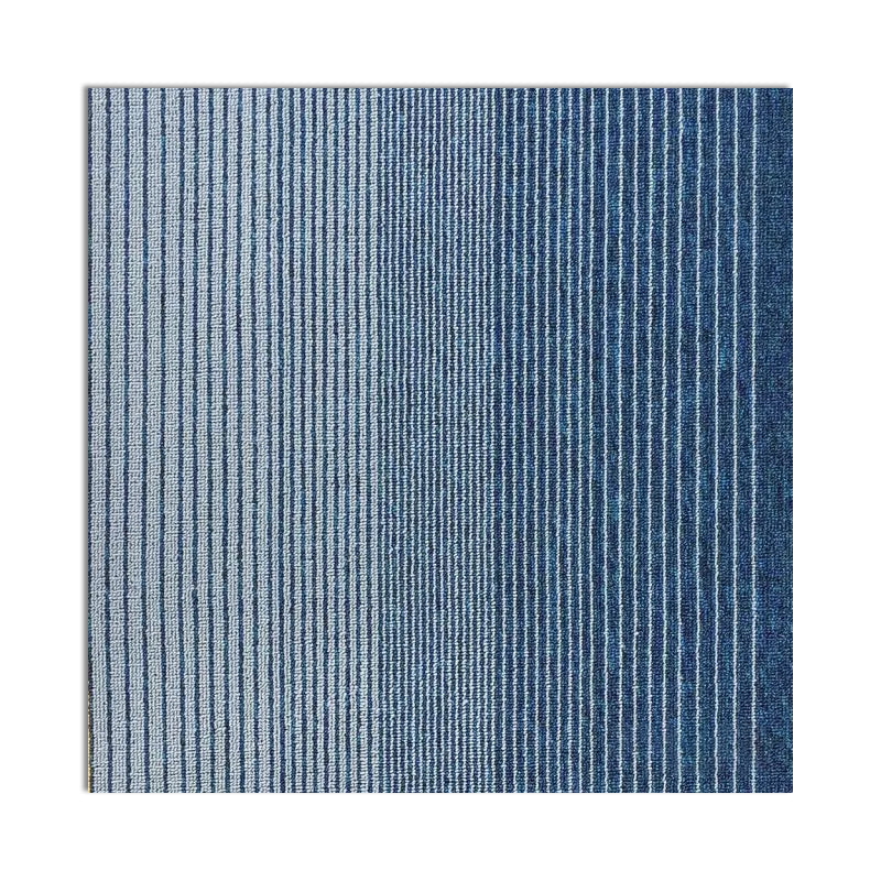 Basic Ombre Carpet Tiles Loose Lay Non-Skid Carpet Floor Tile Blue Clearhalo 'Carpet Tiles & Carpet Squares' 'carpet_tiles_carpet_squares' 'Flooring 'Home Improvement' 'home_improvement' 'home_improvement_carpet_tiles_carpet_squares' Walls and Ceiling' 7505600