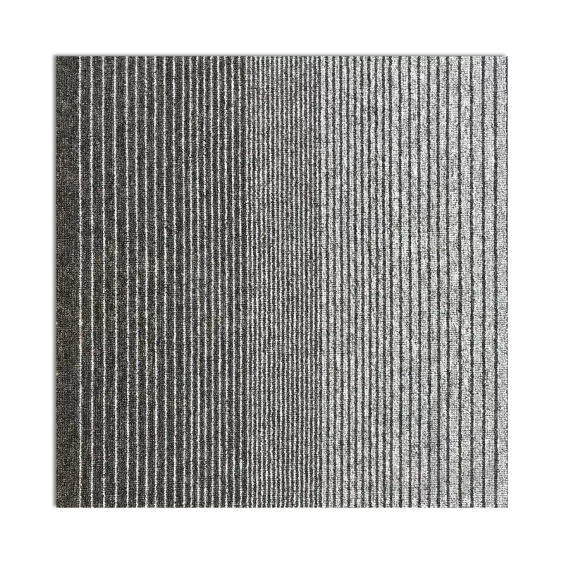 Basic Ombre Carpet Tiles Loose Lay Non-Skid Carpet Floor Tile Silver Gray Clearhalo 'Carpet Tiles & Carpet Squares' 'carpet_tiles_carpet_squares' 'Flooring 'Home Improvement' 'home_improvement' 'home_improvement_carpet_tiles_carpet_squares' Walls and Ceiling' 7505604