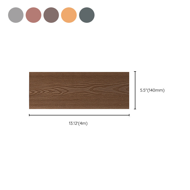 Waterproof Engineered Wood Flooring Traditional Flooring Tiles for Outdoor Clearhalo 'Flooring 'Hardwood Flooring' 'hardwood_flooring' 'Home Improvement' 'home_improvement' 'home_improvement_hardwood_flooring' Walls and Ceiling' 7505797