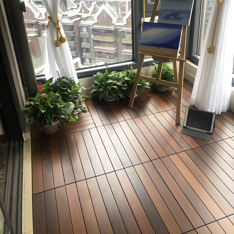 Waterproof Engineered Wood Flooring Tiles Modern Flooring Tiles for Living Room Clearhalo 'Flooring 'Hardwood Flooring' 'hardwood_flooring' 'Home Improvement' 'home_improvement' 'home_improvement_hardwood_flooring' Walls and Ceiling' 7505852