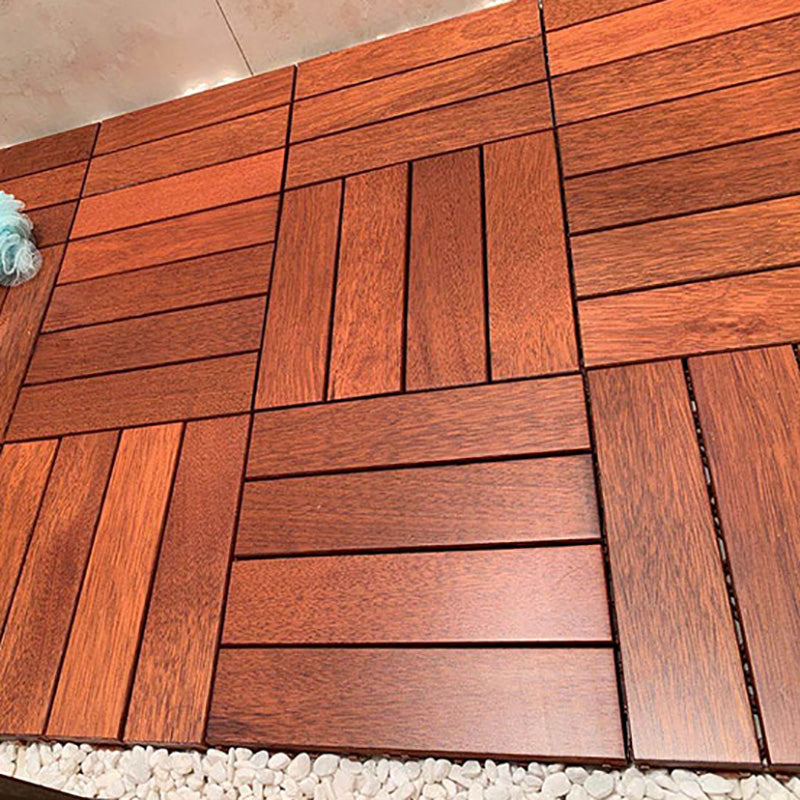 Waterproof Engineered Wood Flooring Tiles Modern Flooring Tiles for Living Room Clearhalo 'Flooring 'Hardwood Flooring' 'hardwood_flooring' 'Home Improvement' 'home_improvement' 'home_improvement_hardwood_flooring' Walls and Ceiling' 7505868