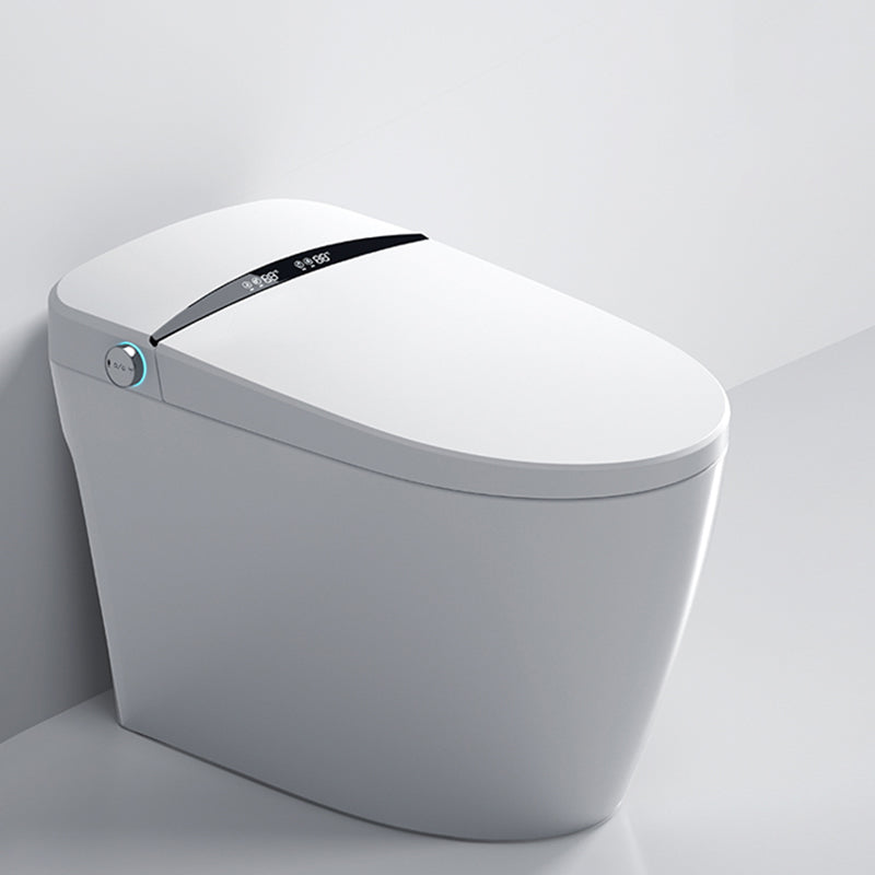 All-In-One Smart Toilet White Deodorizing Elongated Floor Standing Bidet Clearhalo 'Bathroom Remodel & Bathroom Fixtures' 'Bidets' 'Home Improvement' 'home_improvement' 'home_improvement_bidets' 'Toilets & Bidets' 7508337