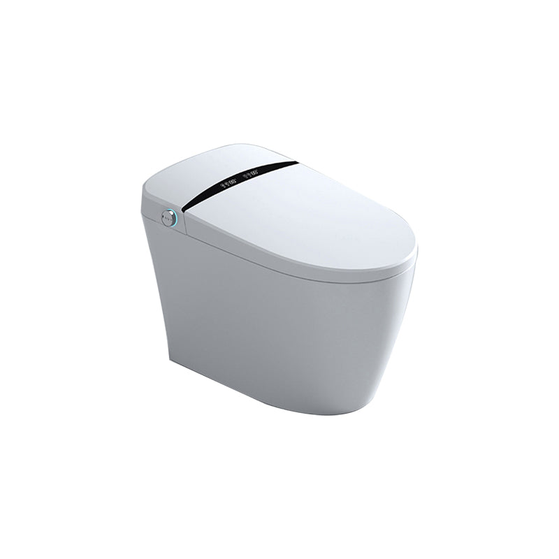 All-In-One Smart Toilet White Deodorizing Elongated Floor Standing Bidet Clearhalo 'Bathroom Remodel & Bathroom Fixtures' 'Bidets' 'Home Improvement' 'home_improvement' 'home_improvement_bidets' 'Toilets & Bidets' 7508341