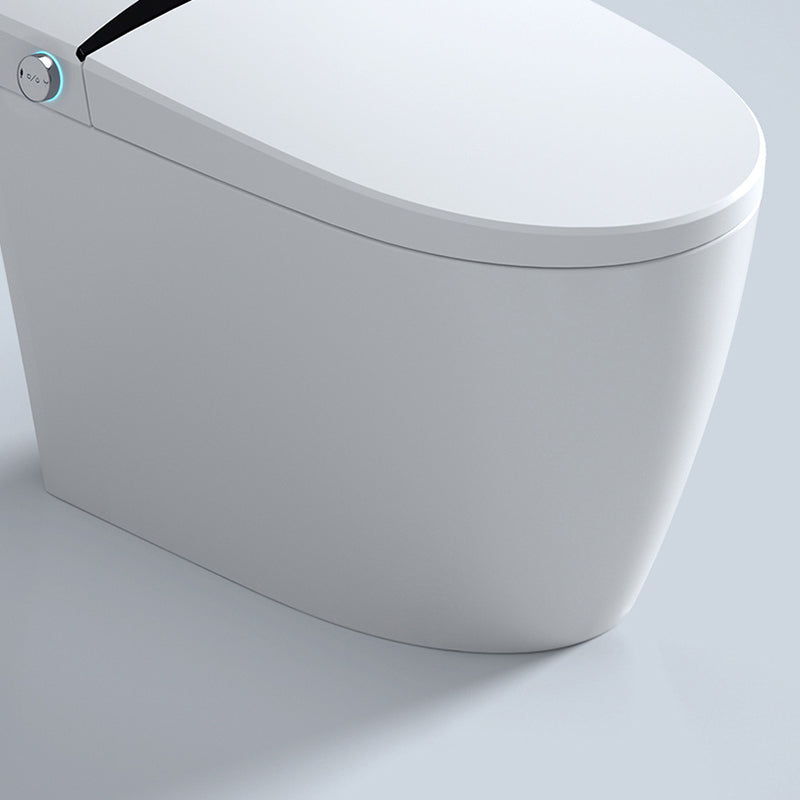 All-In-One Smart Toilet White Deodorizing Elongated Floor Standing Bidet Clearhalo 'Bathroom Remodel & Bathroom Fixtures' 'Bidets' 'Home Improvement' 'home_improvement' 'home_improvement_bidets' 'Toilets & Bidets' 7508344