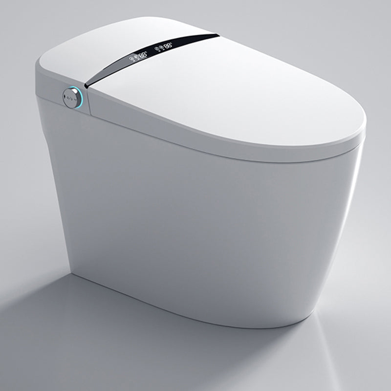 All-In-One Smart Toilet White Deodorizing Elongated Floor Standing Bidet Clearhalo 'Bathroom Remodel & Bathroom Fixtures' 'Bidets' 'Home Improvement' 'home_improvement' 'home_improvement_bidets' 'Toilets & Bidets' 7508350