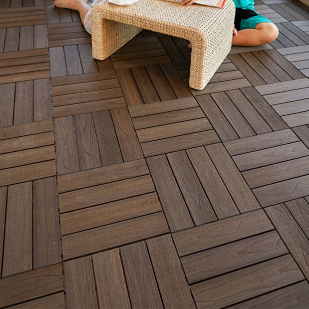 Classical Flooring Tile Interlocking Waterproof Indoor Flooring Flooring Tile Clearhalo 'Home Improvement' 'home_improvement' 'home_improvement_outdoor_deck_tiles_planks' 'Outdoor Deck Tiles & Planks' 'Outdoor Flooring & Tile' 'Outdoor Remodel' 'outdoor_deck_tiles_planks' 7529960