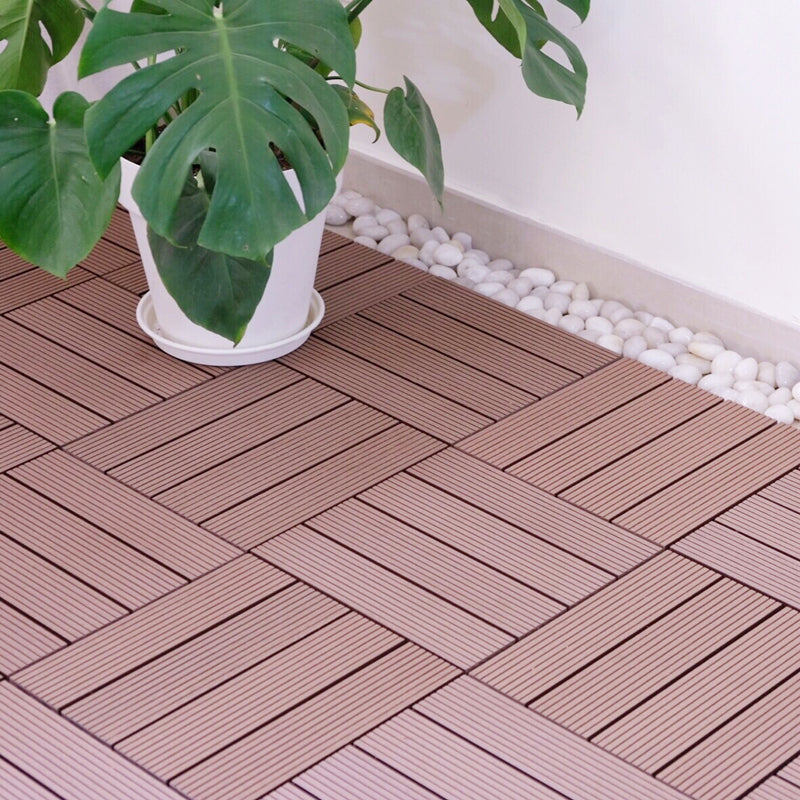 Interlocking Patio Flooring Tiles Composite Patio Flooring Tiles for Outdoor Light Orange Clearhalo 'Home Improvement' 'home_improvement' 'home_improvement_outdoor_deck_tiles_planks' 'Outdoor Deck Tiles & Planks' 'Outdoor Flooring & Tile' 'Outdoor Remodel' 'outdoor_deck_tiles_planks' 7530024