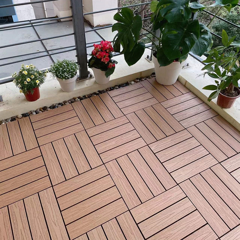 Interlocking Decking Tiles Waterproof Decking Tiles for Indoor and Outdoor Orange Clearhalo 'Home Improvement' 'home_improvement' 'home_improvement_outdoor_deck_tiles_planks' 'Outdoor Deck Tiles & Planks' 'Outdoor Flooring & Tile' 'Outdoor Remodel' 'outdoor_deck_tiles_planks' 7530076